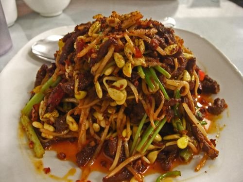 Gan Bian Niu Rou Si