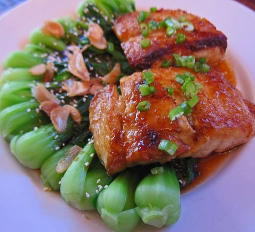 White Seabass with Oyster Sauce-Chinkiang Vinegar-Honey Glaze 03