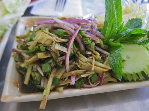 Spicy Bamboo Shoot salad
