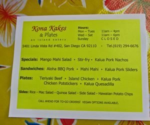Kona Kakes Plates 08