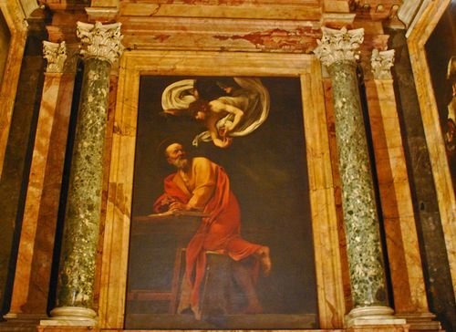 The Inspiration of St Matthew - San Liugi