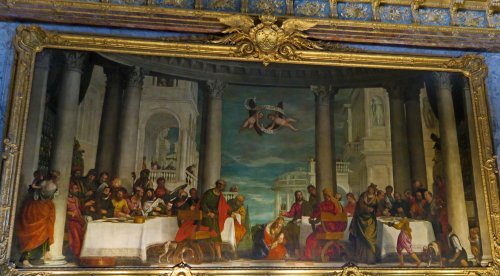 Feast in the house of simon - Hercules Room  Versailles