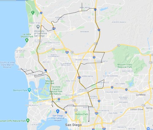 Where I've roamed 08302020